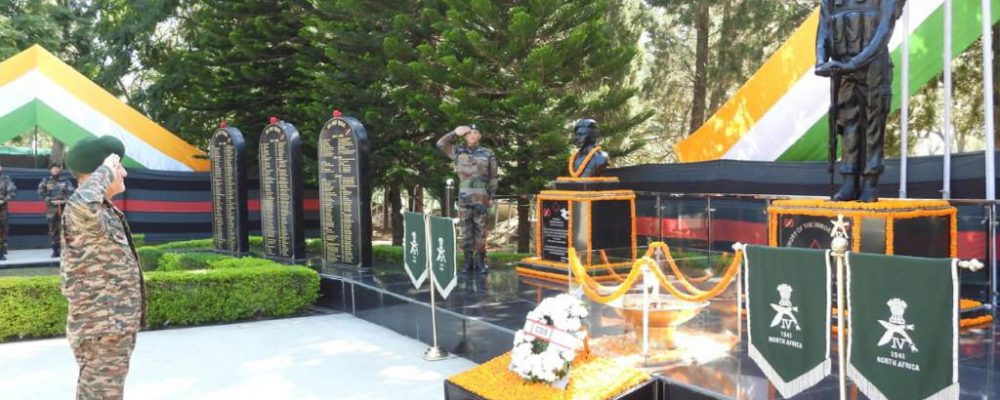 The Chief of Defence Staff, Anil Chauhan visits forward visits forward posts, in Rajouri sector of Jammu & Kashmir on October 24, 2022.